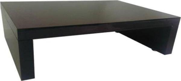 Wooden Gold Parlak Siyah Monitör Stand Ekran Yükseltici 45 x 25 x 8 cm Yükseklik - Image 1