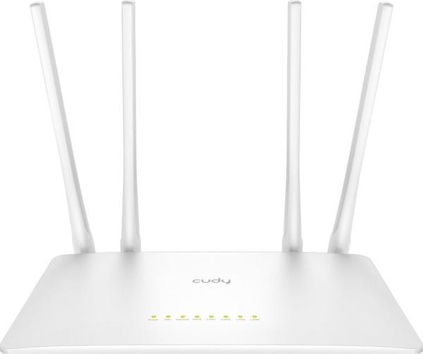 Cudy WR1200 Dual 2.4/5Ghz 4x5dBi Anten 1200Mbps 5 Port Wi-Fi Router(AC1200 Serisi) - Image 1