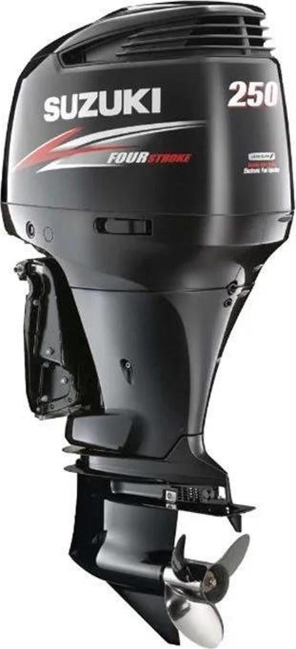 Suzuki 250 HP Ekstra Ekstra Uzun Şaft Çift Motor Marşlı&Elektronik Remote Kontrol 4 Zamanlı Deniz Motoru - Image 1