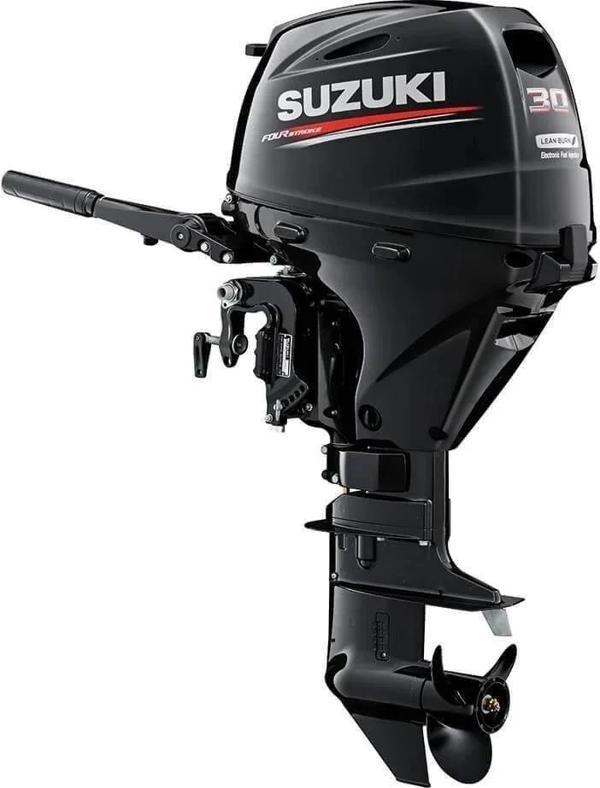 Suzuki 30 HP Uzun Şaft Marşlı RC Trimli Deniz Motoru - Image 1