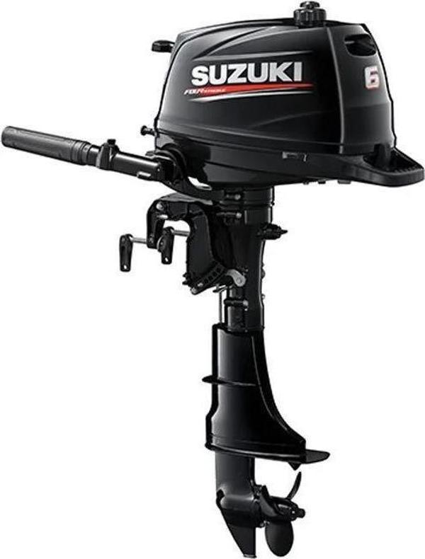 Suzuki 6 HP Uzun Şaft Manuel 4 Zamanlı Deniz Motoru - Image 1