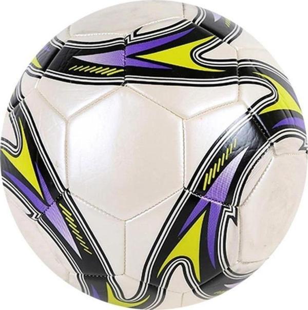 Hsport Yüksek Kalite Dikişli No:5 Renkli Ve Desenli Maç/Antreman Futbol Topu Halısaha Topu - Image 1