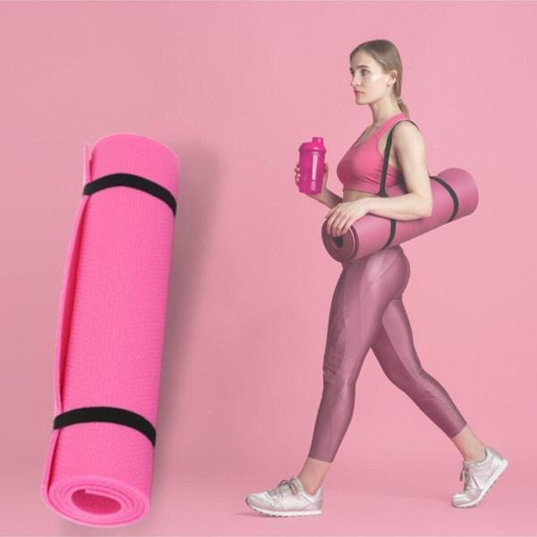 Hsport 6,5 Mm Pilates Minderi Kamp Ve Yoga Matı Fitness Egzersiz Minderi - Image 1