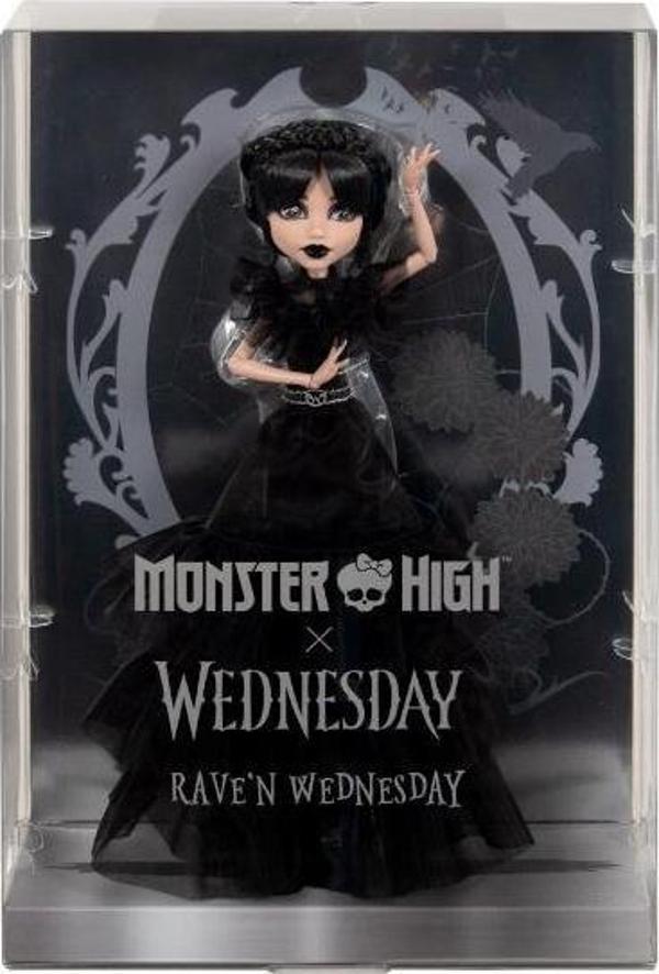 MONSTER HIGH WEDNESDAY RAVE' N WEDNESDAY BALO HXJ03 - Image 1