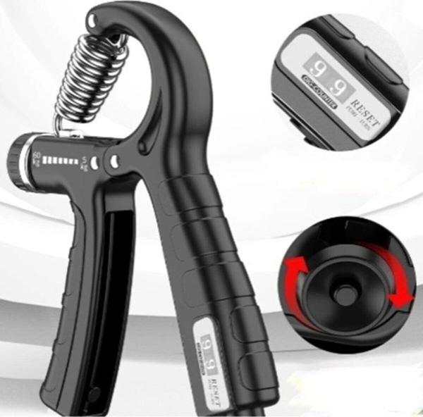 Hsport Konforlu 5-60 Kg Ayarlanabilir Sayaçlı El Ve Bilek Güçlendirici Fitness Egzersiz Yay - Image 1