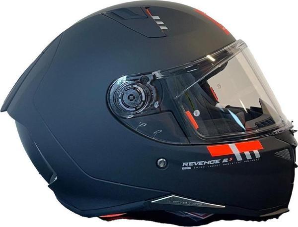 Mt Revenge 2 Solid A1 Mat Full Face Motosiklet Kaskı - Image 1