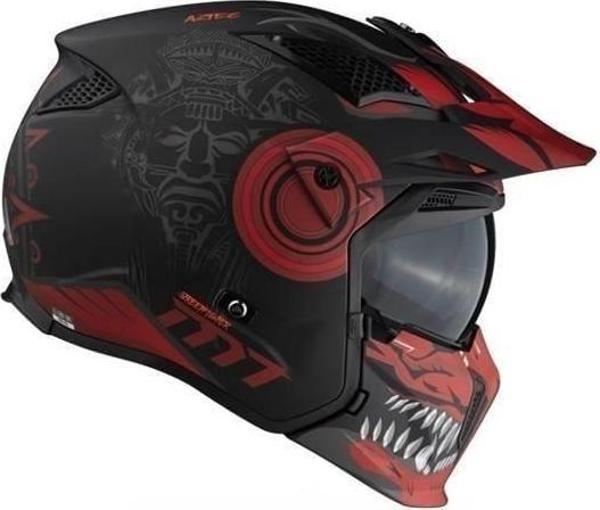 Mt Street Fighter Sv Aztec Motosiklet Kaskı - Image 1