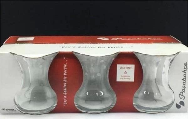 Paşabahçe 42471 Nokta Çay Bardağı 155 Cc 6 Lı - Image 1