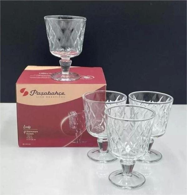Paşabahçe 440462 Leafy Kadeh 110Cc 4 Lü - Image 1