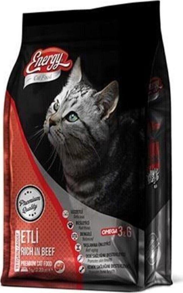 Energy Kedi Maması 1 Kg Etli - Image 1