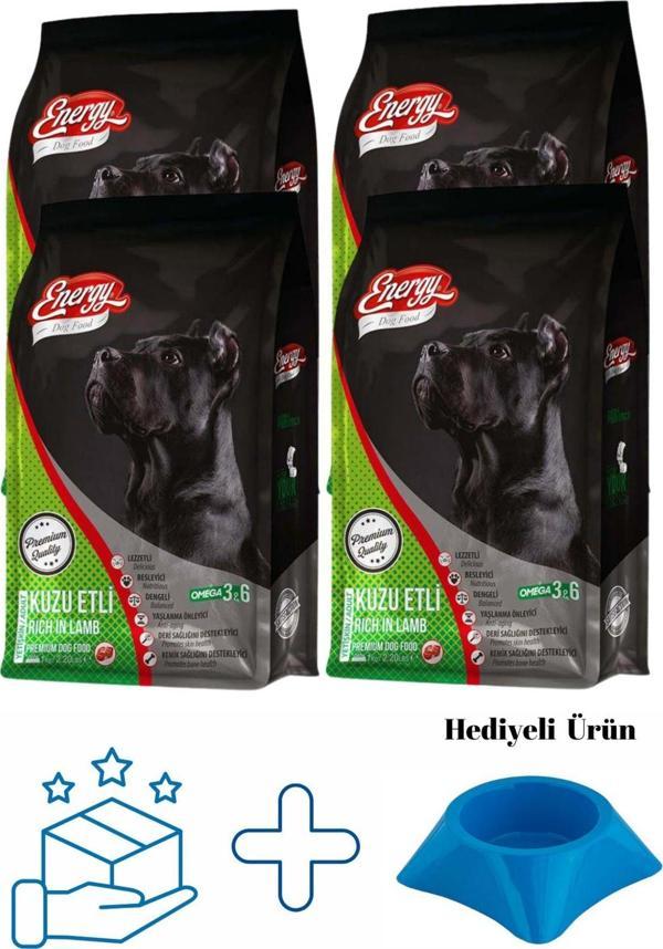Energy Kuzu Etli Yetişkin Köpek Maması 1 Kg - 4 Adet - Image 1