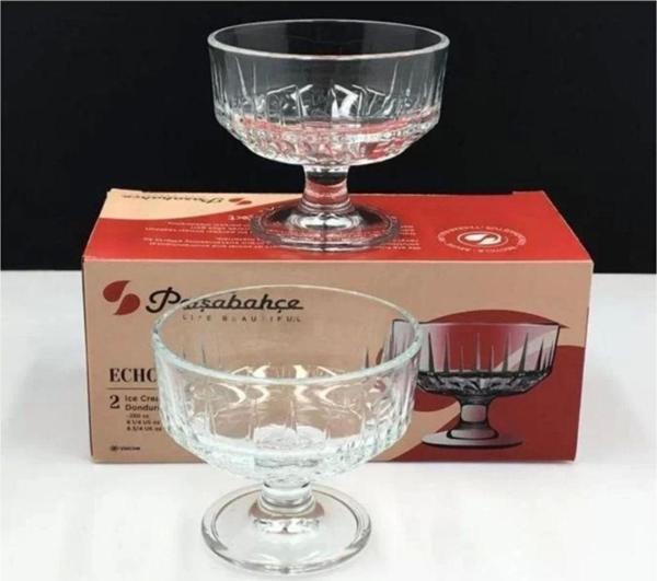 Paşabahçe 51769 Echo Dondurmalık Kase 250Cc 2 Li - Image 1