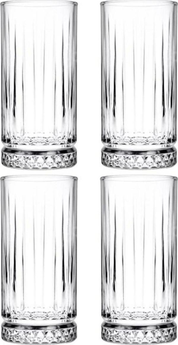 Paşabahçe 520445 Elsia Su Ve Meşrubat Bardağı 365Cc 4 Lü - Image 1