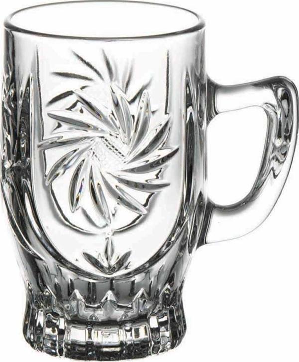 Paşabahçe 55881 Elmas Kulplu Çay Bardağı 6Lı - Image 1