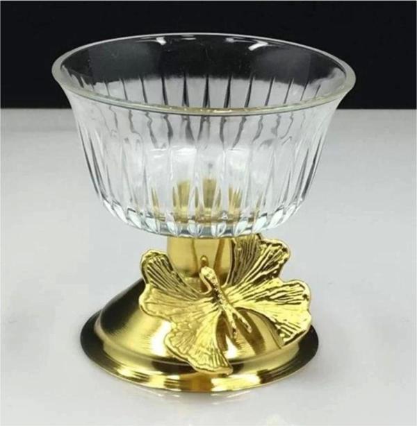Paşabahçe 530146 Frezya Ayaklı Kase 10 Cm Tekli - Image 1