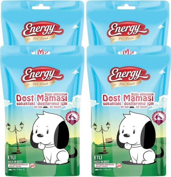 Pet Food Energy Dost Köpek Maması 125 G - 4 ADET - Image 1