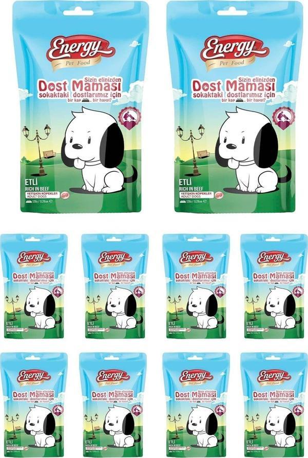 Pet Food Energy Dostluk Maması -Köpek Maması 125 G - 10 Adet - Image 1