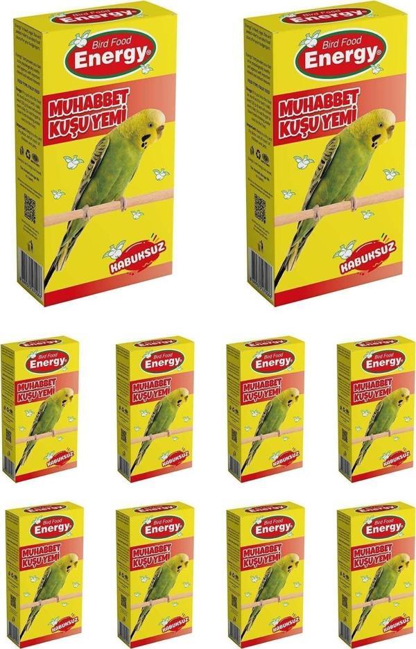 Pet Food Energy Energy Kabuksuz Muhabbet Kuşu Yemi 400 G - 10 Adet - Image 1