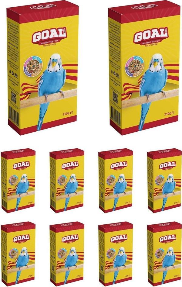 Pet Food Energy Goal Muhabbet Kuşu Yemi/Gs 250 G - 10 Adet - Image 1