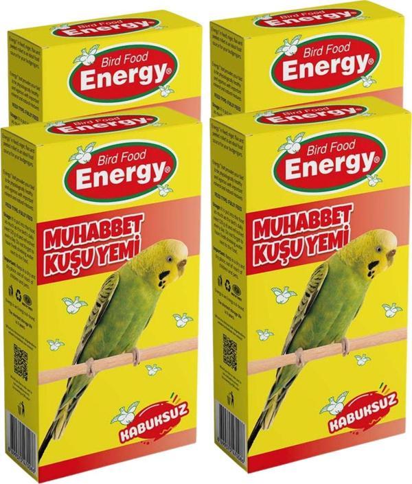 Pet Food Energy Kabuksuz Muhabbet Kuşu Yemi 400 G - 4 Adet - Image 1