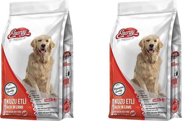 Pet Food Energy Kuzu Etli Yetişkin Köpek Maması 3 Kg - 2 Adet - Image 1