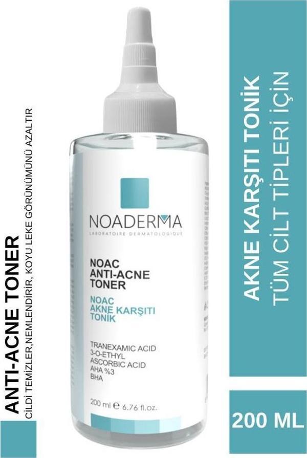 NOADERMA Noac Akne Karşıtı Tonik 200 ml - Image 1