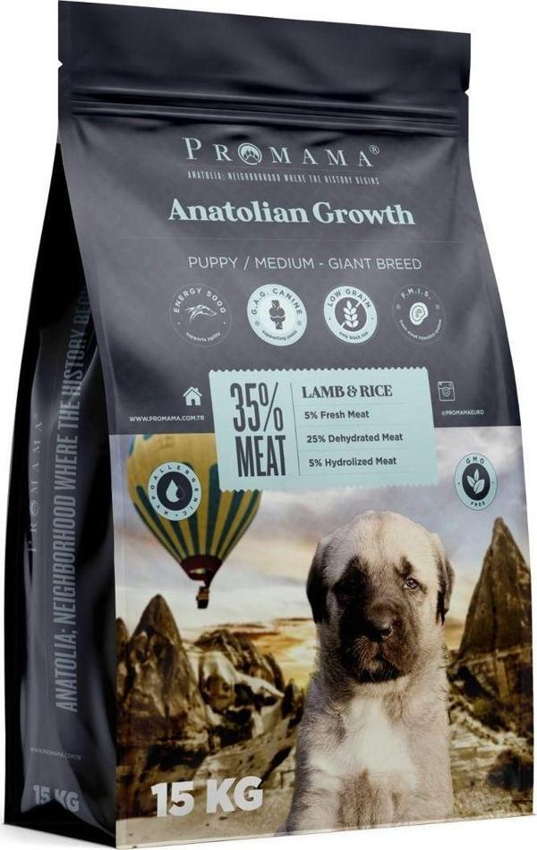 Promama Growth 5000 Puppy Eklem Destekli Yavru Köpek Maması 15 Kg - Image 1