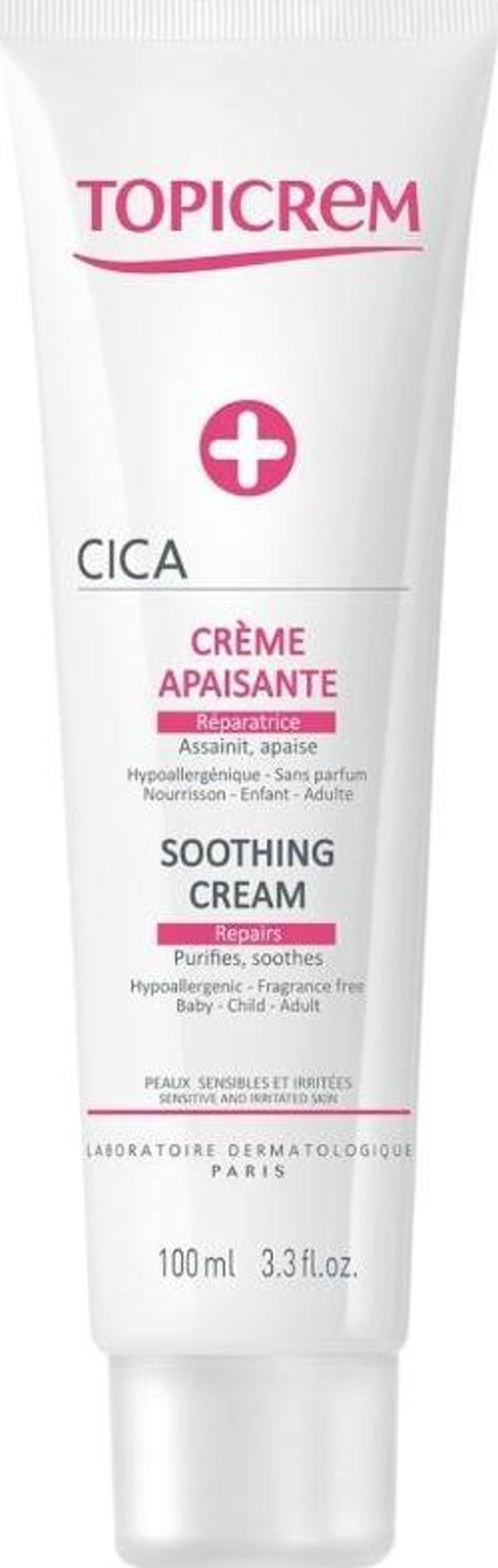 TOPICREM Cica Repair Soothing Cream 100 ml - Image 1