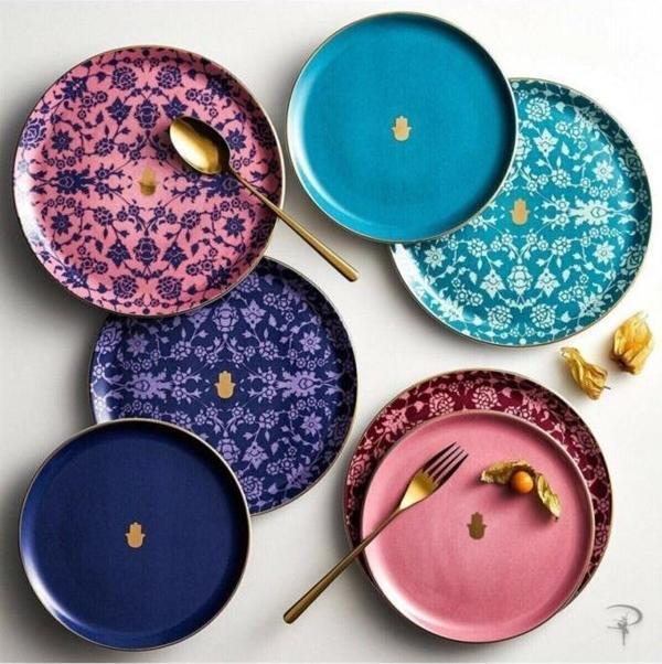 Porland Glamorous Düz Tabak Seti 20 cm 4'lü - Image 1