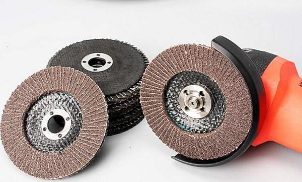 115 Çap 23 mm Spral Zımpara Diski Spral Flap Disk Zımpara Spral Taşlama Diski  - Image 1