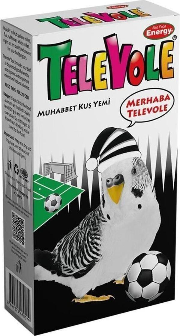 Pet Food Energy Televole Muhabbet Kuşu Yemi/Bjk 300 G - Image 1