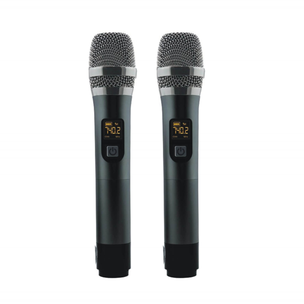 Magicvoice MV-1302EE Portatif Kablosuz 2 Ad. El Mikrofonu - Image 1