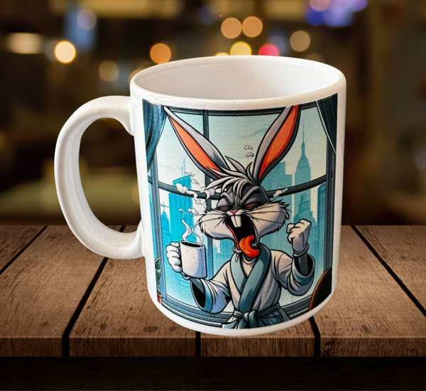 SERAMİK BARDAK AGRASİF BUNNY - Image 1