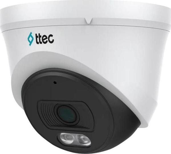 Ttec IPDP-4330M-MS/S Dahili Mikrofon 4MP 2.8 mm Sabit Lensli IR IP Dome Kamera - Image 1