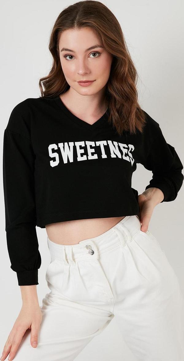 Lela Bayan Sweat 6001028 SİYAH - Image 1