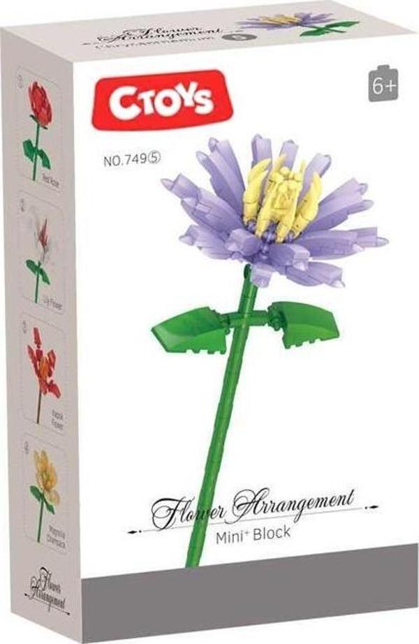 Ctoys Flower Arrangement Mini Blok Chrysanthemum - Image 1