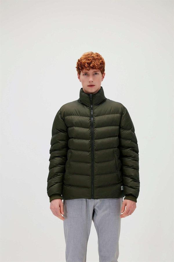 Phantom Puffer Haki Yeşil Erkek Mont - Image 1