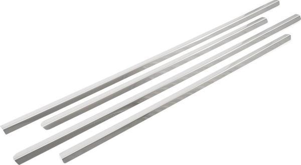 OMSA Mercedes E Class W210 Krom Cam Çıtası 4 Parça 1995-2003 Arası - Image 1