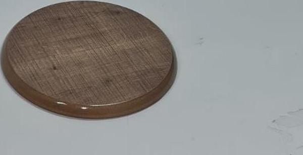 Tekerleksiz Kaplamalı Ahşap Saksı Altlığı Damacana Tüp Saksı Sehpası 30cm - Image 1