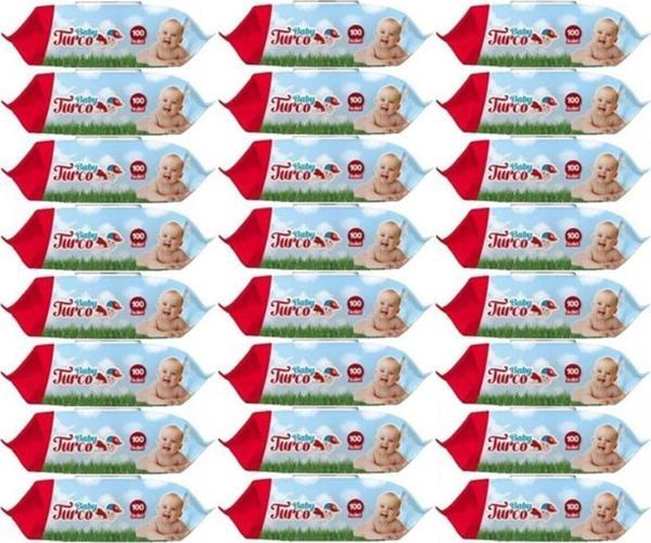 Baby Turco Islak Havlu Mendil 90 Yaprak 24 Paket - Image 1