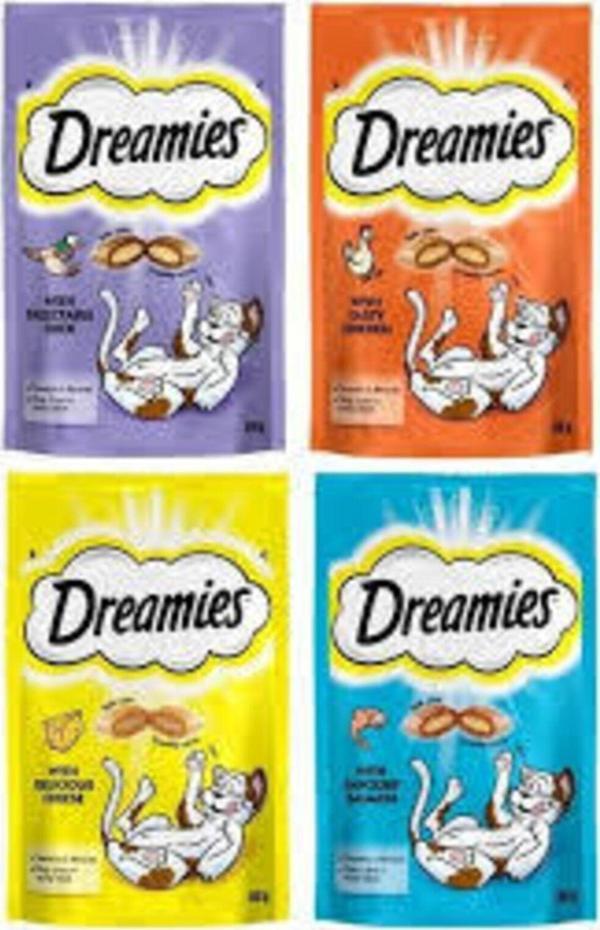 Dreamies 12Li Süper Karışık Kedi Ödüllü (1 Paket 60Gr) - Image 1