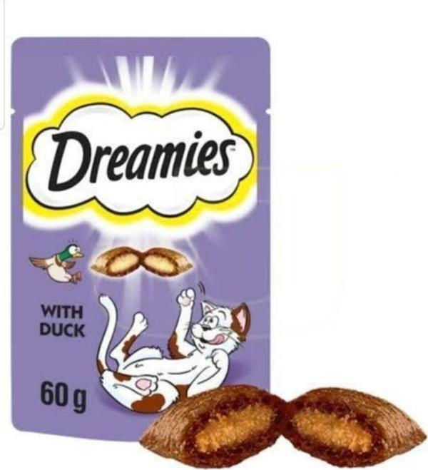 Dreamies Kedi Ödül Maması Ördekli - Image 1