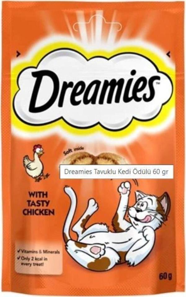 Dreamies Kedi Ödül Yaş Mama Tavuklu 60 Gram - Image 1