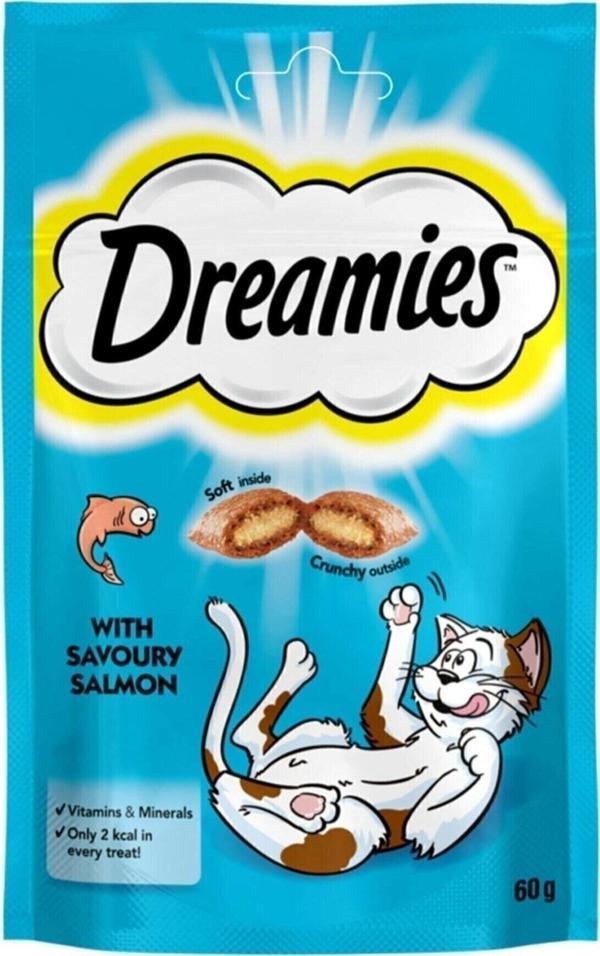 Dreamies Somonlu Kedi Ödül Maması 60Gr - Image 1
