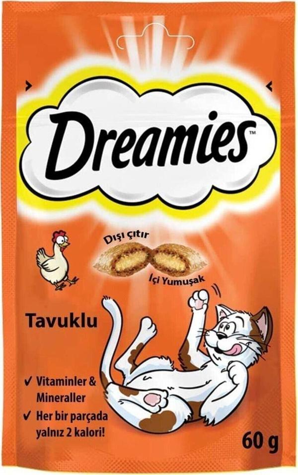 Dreamies Tavuklı Kedi Maması 60 G - Image 1