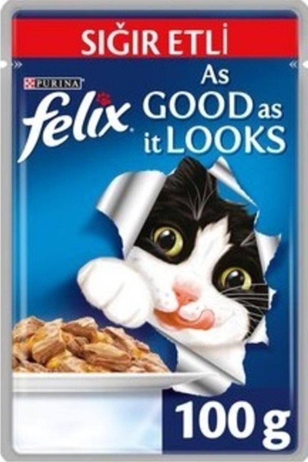 Felix Pouch Sığır Etli 20 Adet Nestle Purina - Image 1