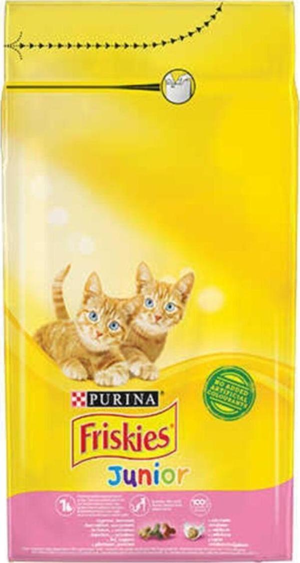 Friskies Junior Yavru Kedi Maması Tavuklu Sütlü Sebzeli 1.5 Kg - Image 1