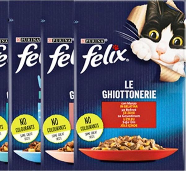 Felix Purina Yeni Karışık 20 Adet Yaş Kedi Maması 20'Li - Image 1