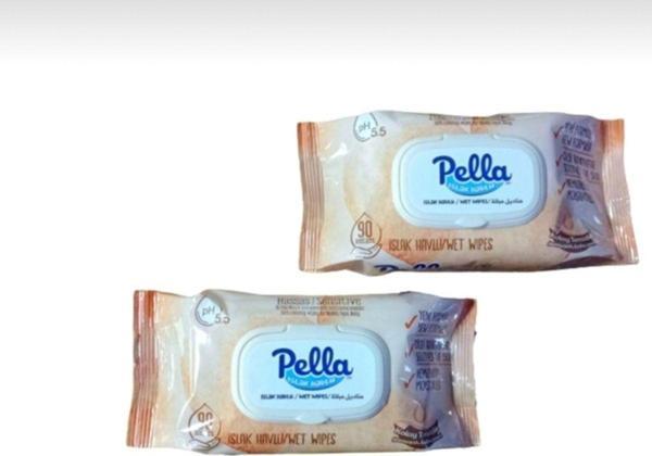 pella Islak Mendil 90X10 ,900 Yaprak - Image 1