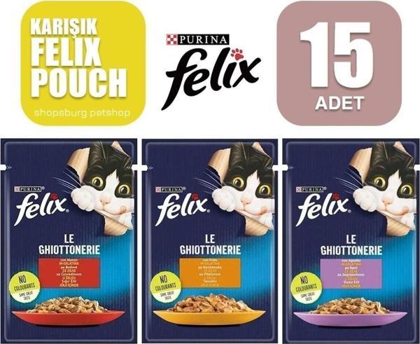 Purina Karışık (Tavuk-Kuzu-Biftek) Yetişkin Kedi Yaş Maması - 85 Gr X 15 Adet - Image 1
